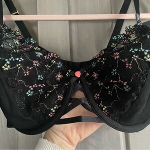 Cacique seriously sexy collection lightly‎ lined French balconette lace floral